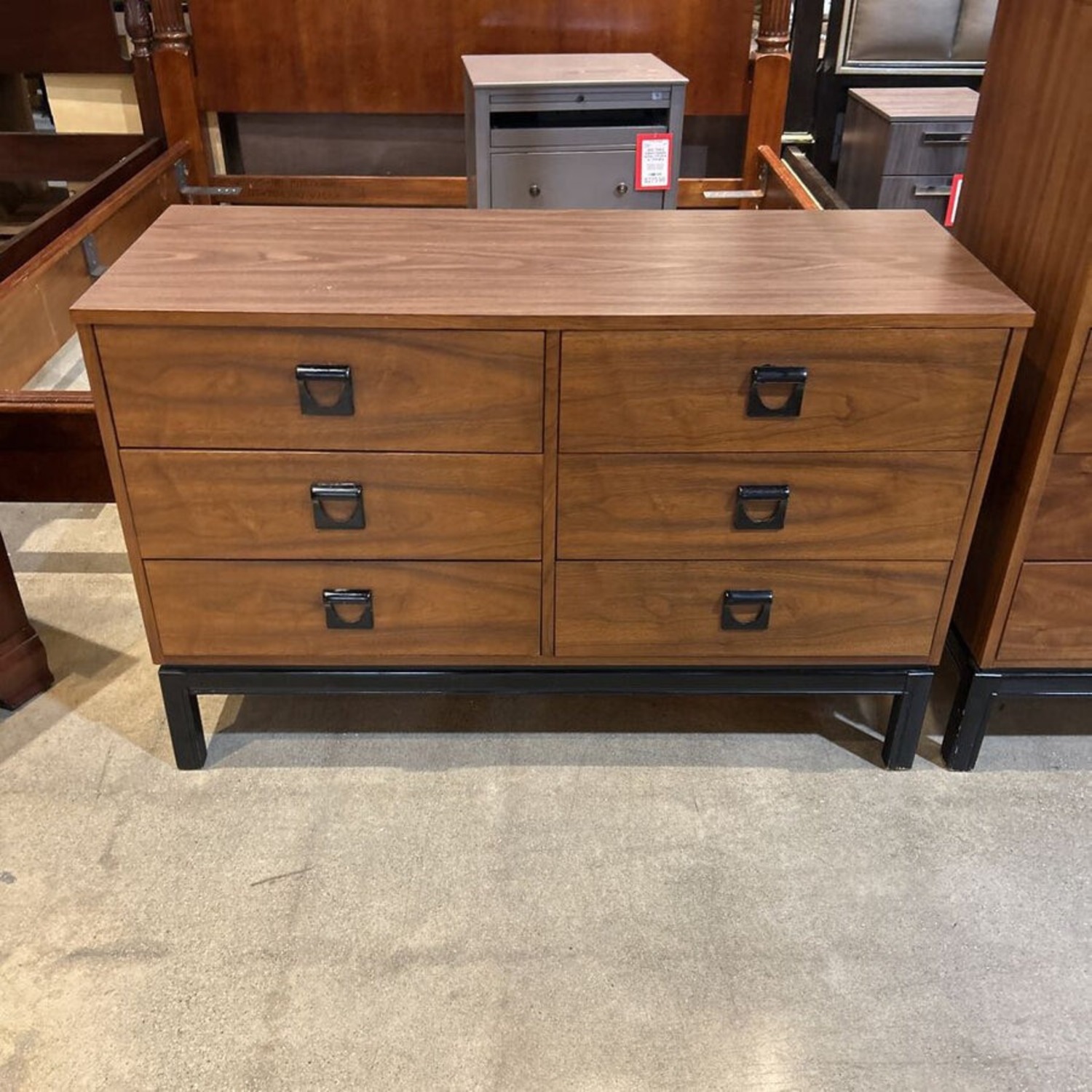 Dixie Mid-Century 6-Drawer Dresser - image-2