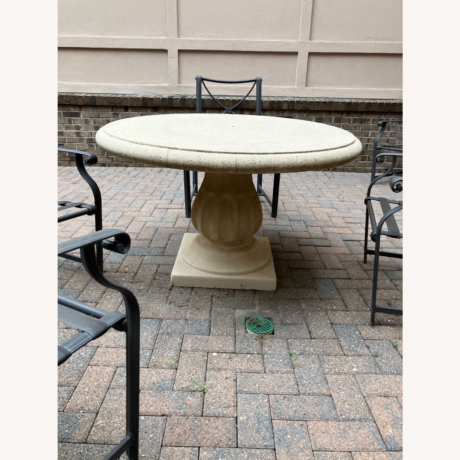 Michael Taylor Cement Table - image-1