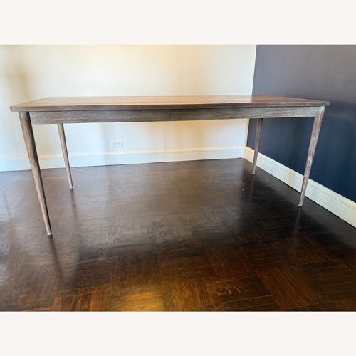 Used West Elm Modern Farmhouse Dining Table for sale on AptDeco