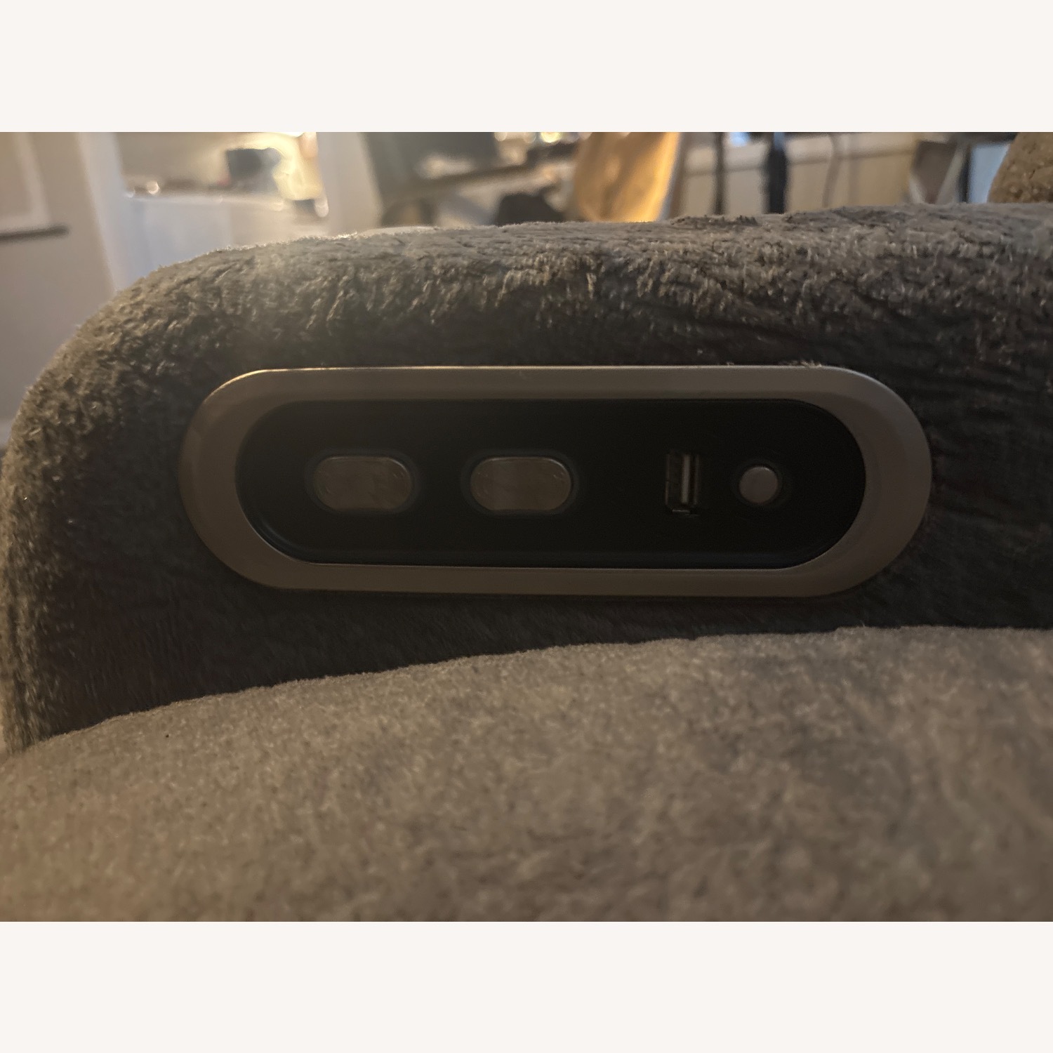 Rory Charcoal Dual Recliner Chair - image-5