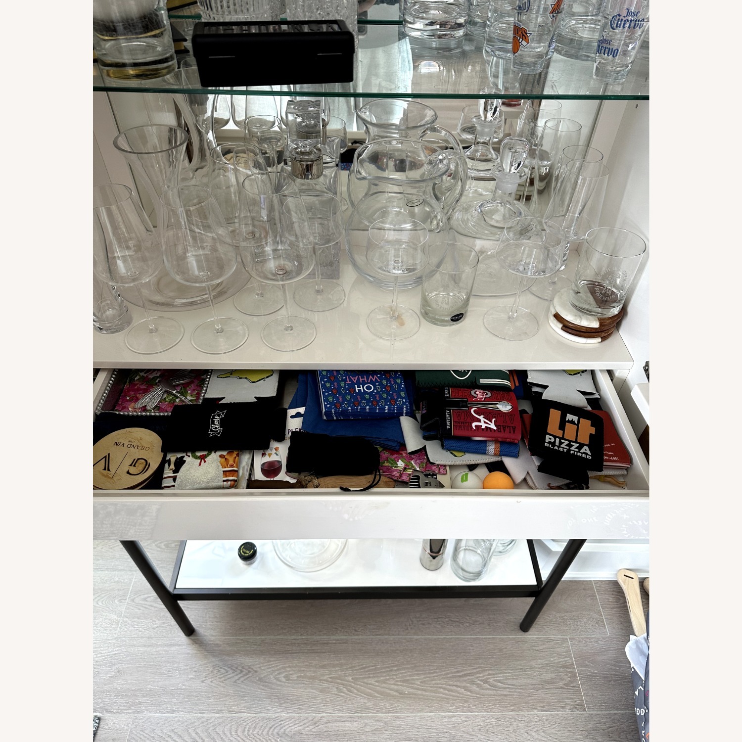 West Elm Bar Cabinet - image-4