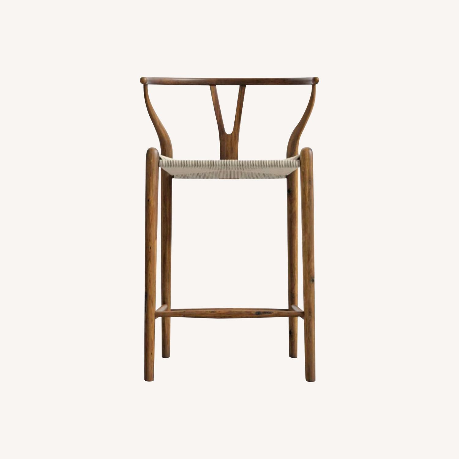 Rove Concepts Wishbone Counter Stool - image-0
