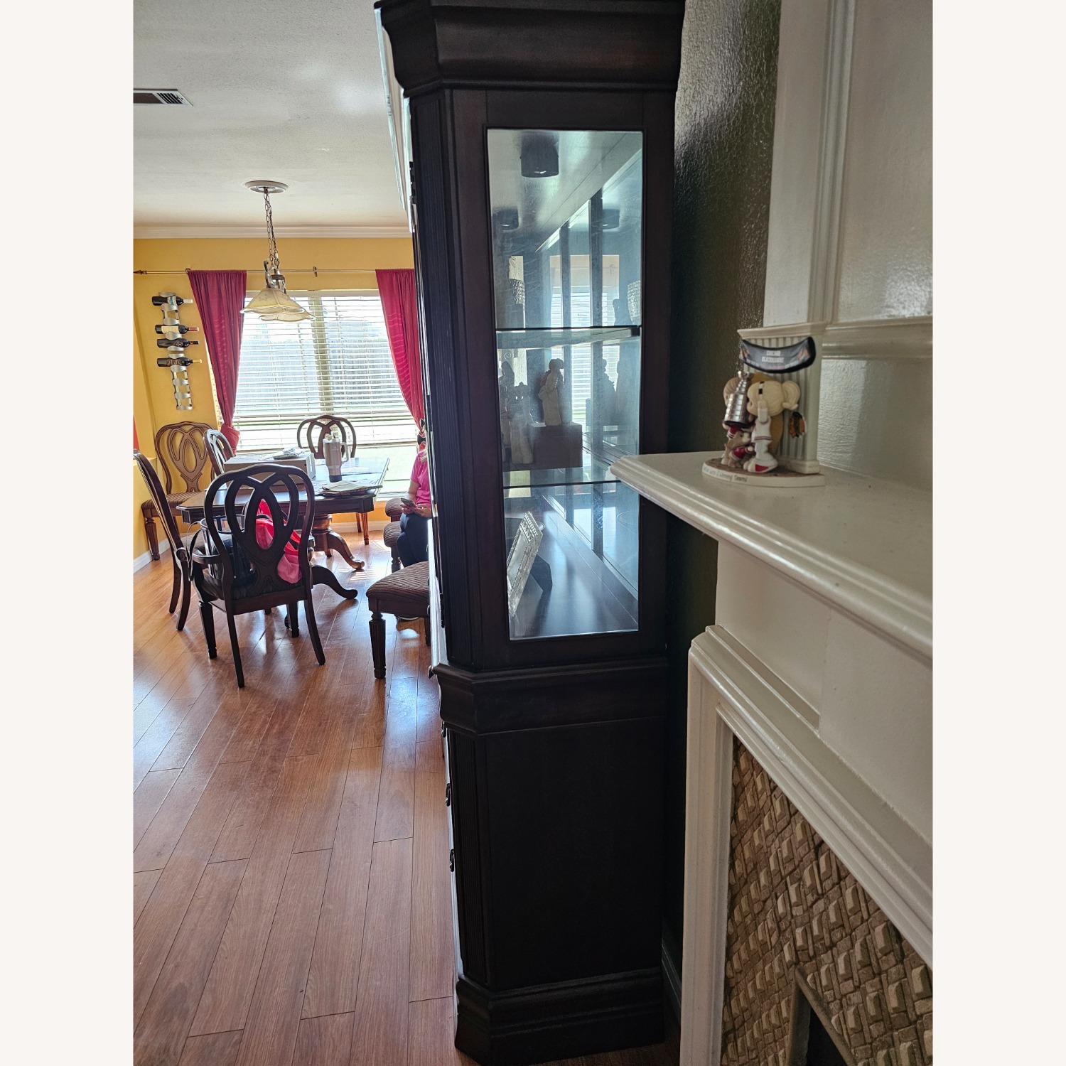 Breakfast Hutch with Multiple Drawers and Upper Storage - image-3