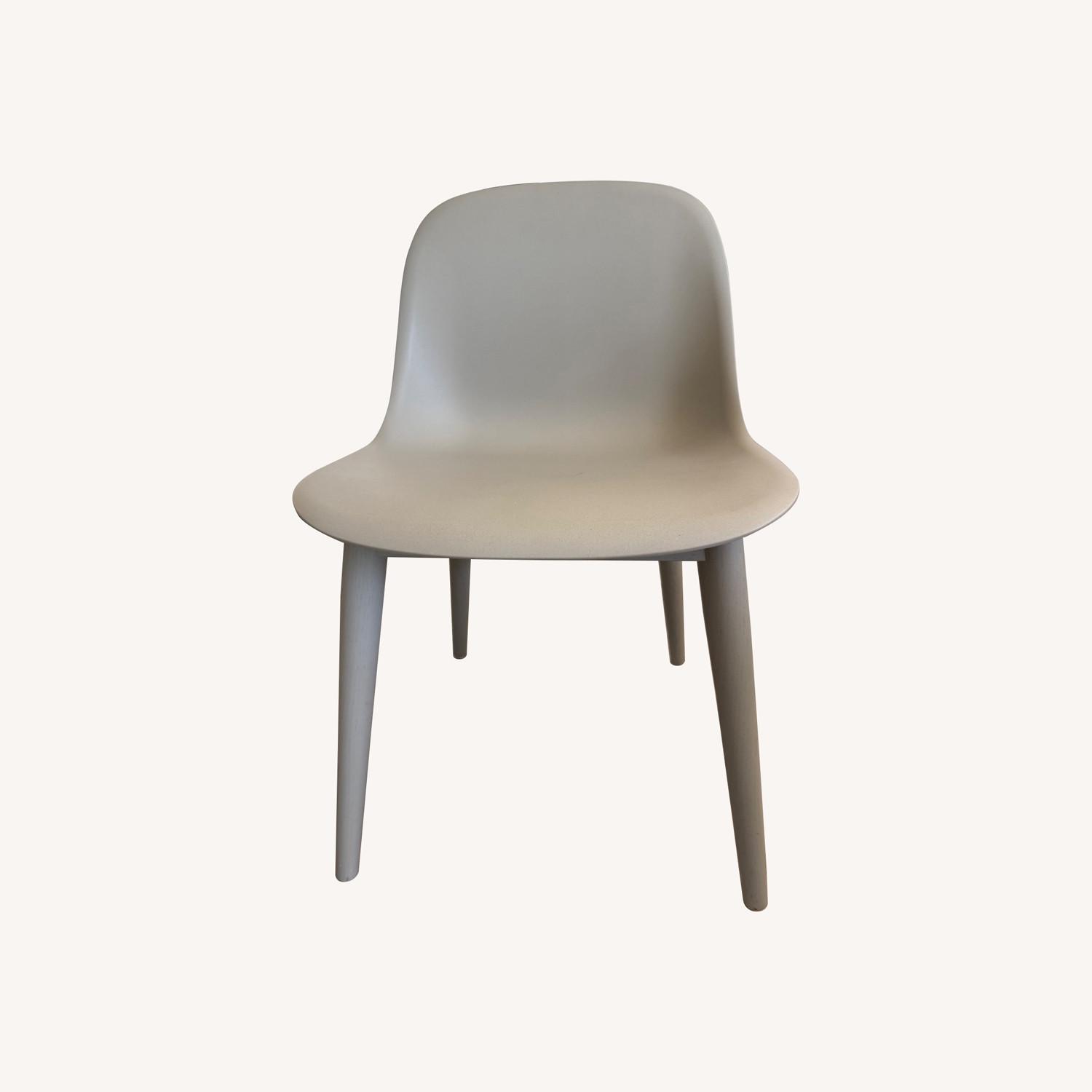 Hive Modern Dove Gray Mutto Desk Accent Chair - image-0
