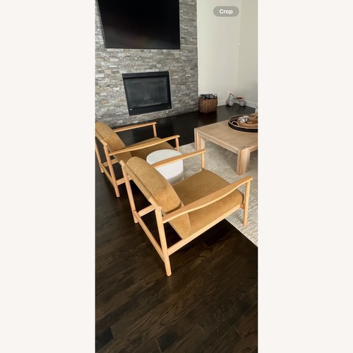 Used Crate & Barrel Ojai Chairs for sale on AptDeco