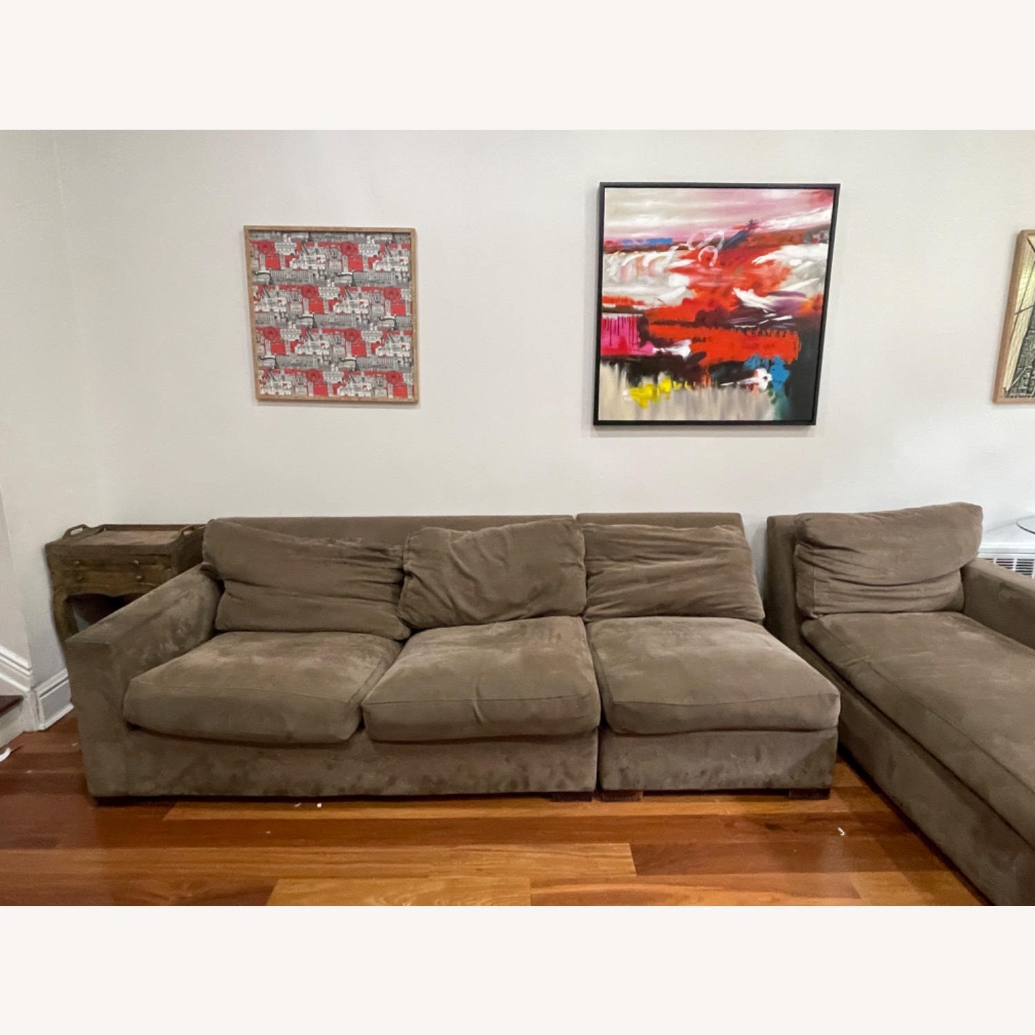 Crate & Barrel Sectional - image-1
