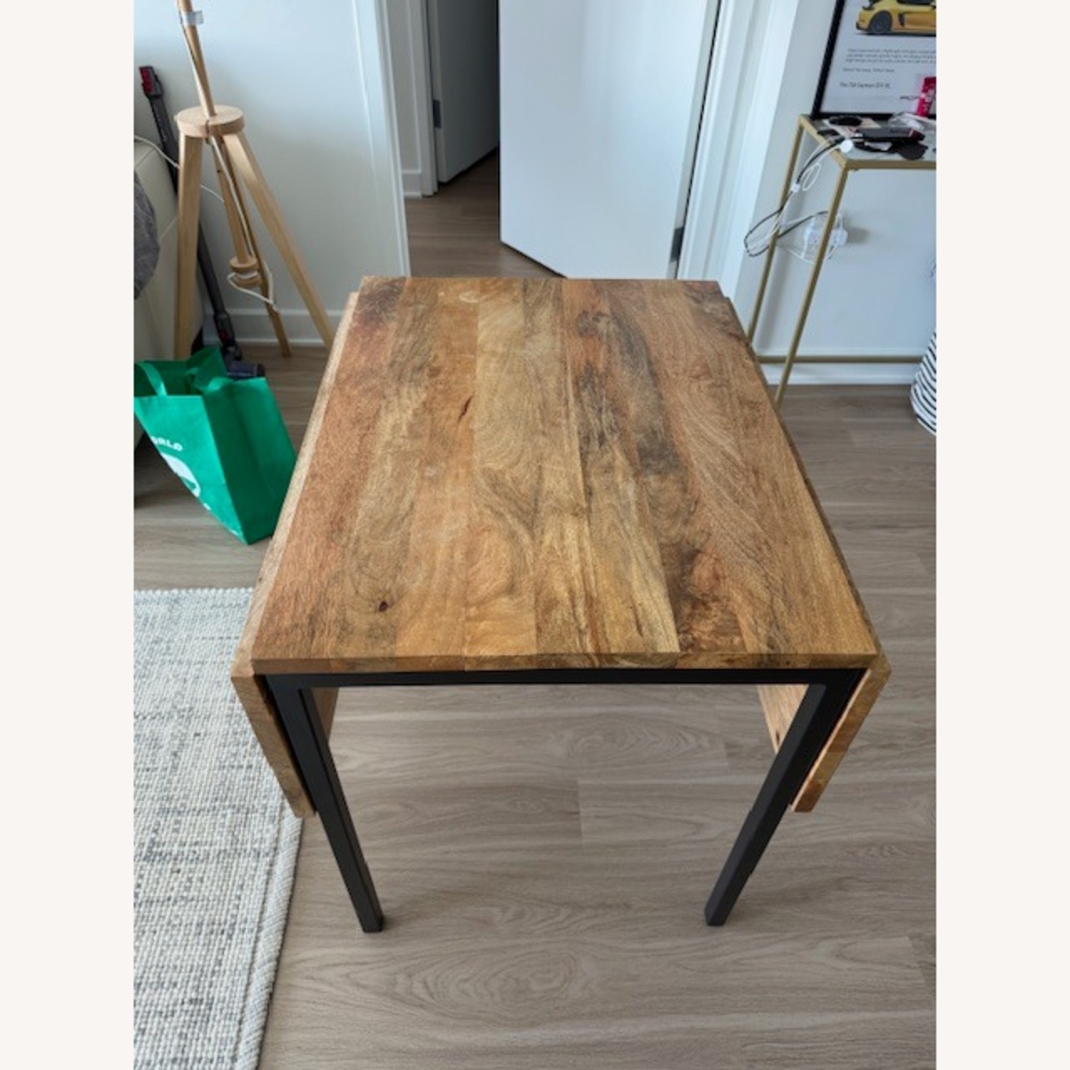 West Elm Drop Leaf Extendable Table (24"–48") - image-1