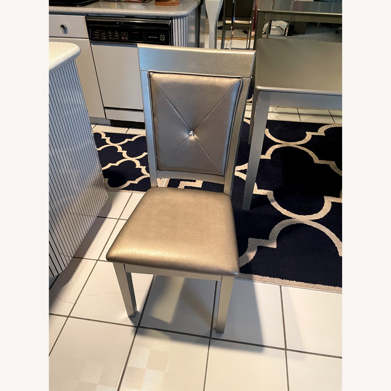 Dining Table With Bench and 3 Chairs - image-2