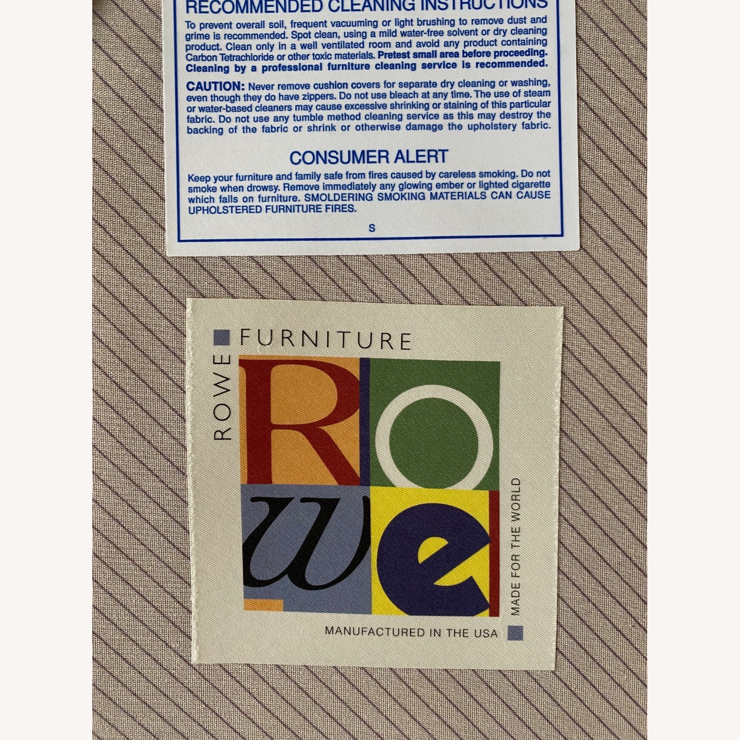 Rowe Furniture Sectional Sleeper Sofa - image-5