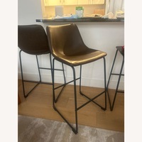 Chromed Tubular Steel Stools Jean-Pierre Laporte - AptDeco