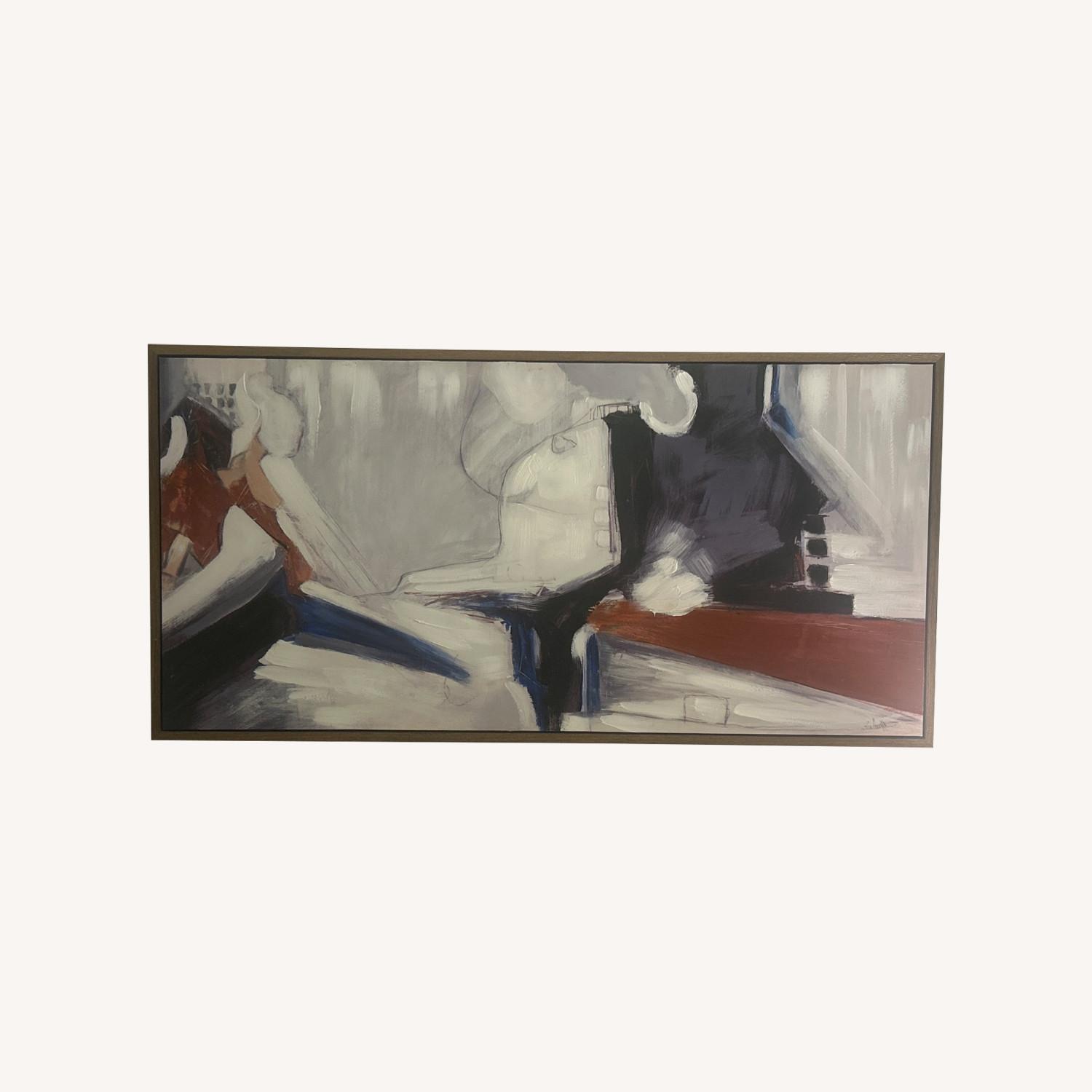 Abstract Framed Painting - image-0