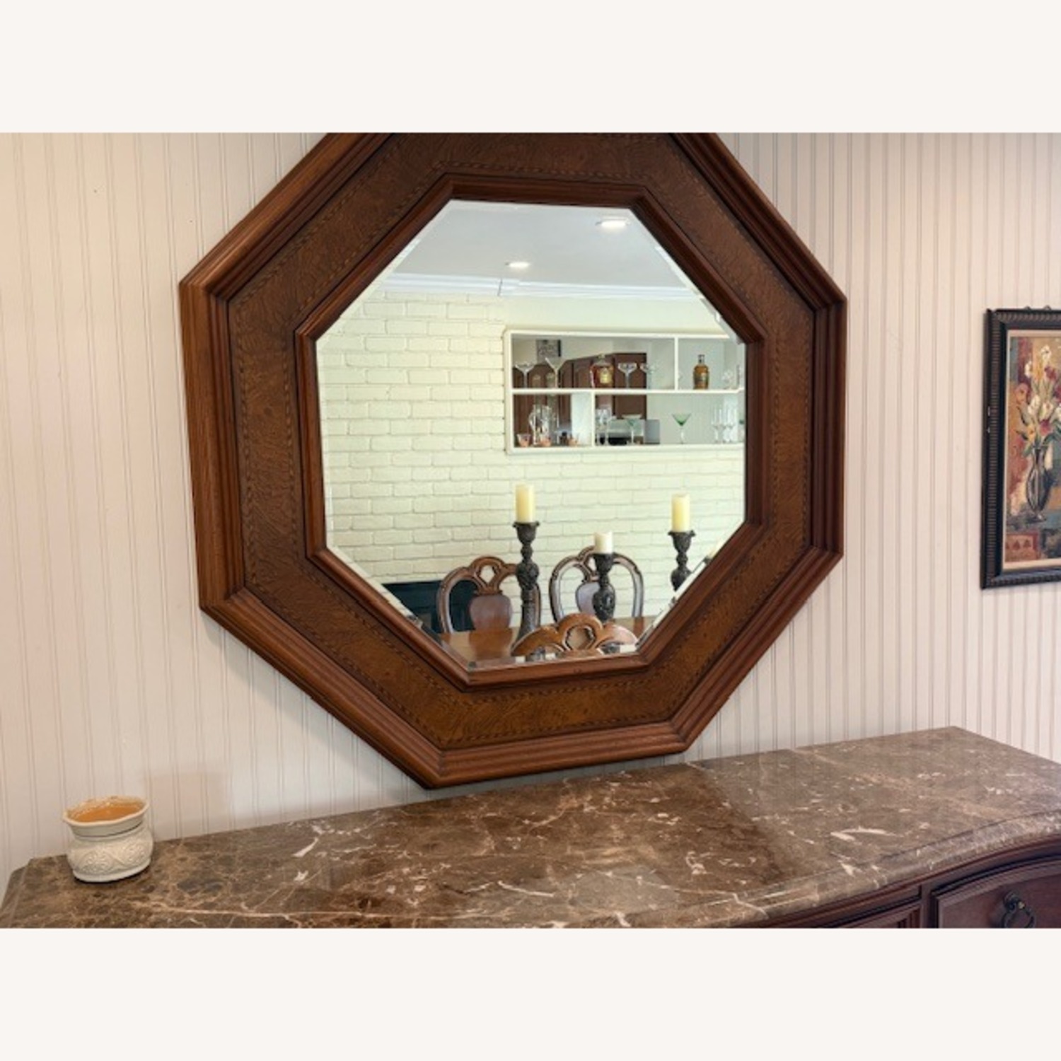 Buffet Table and Mirror - image-3