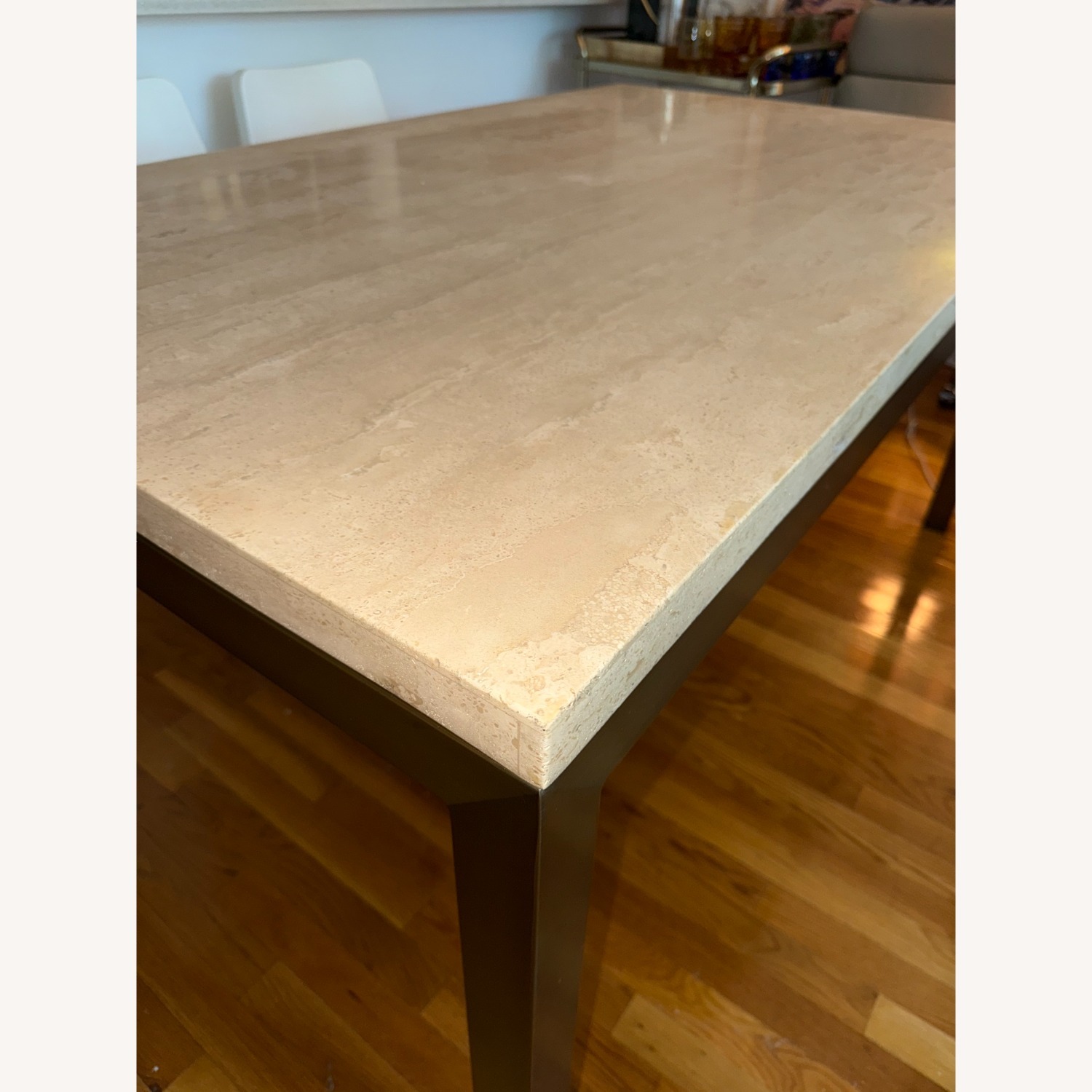 CB2 Marble Dining Table  - image-2