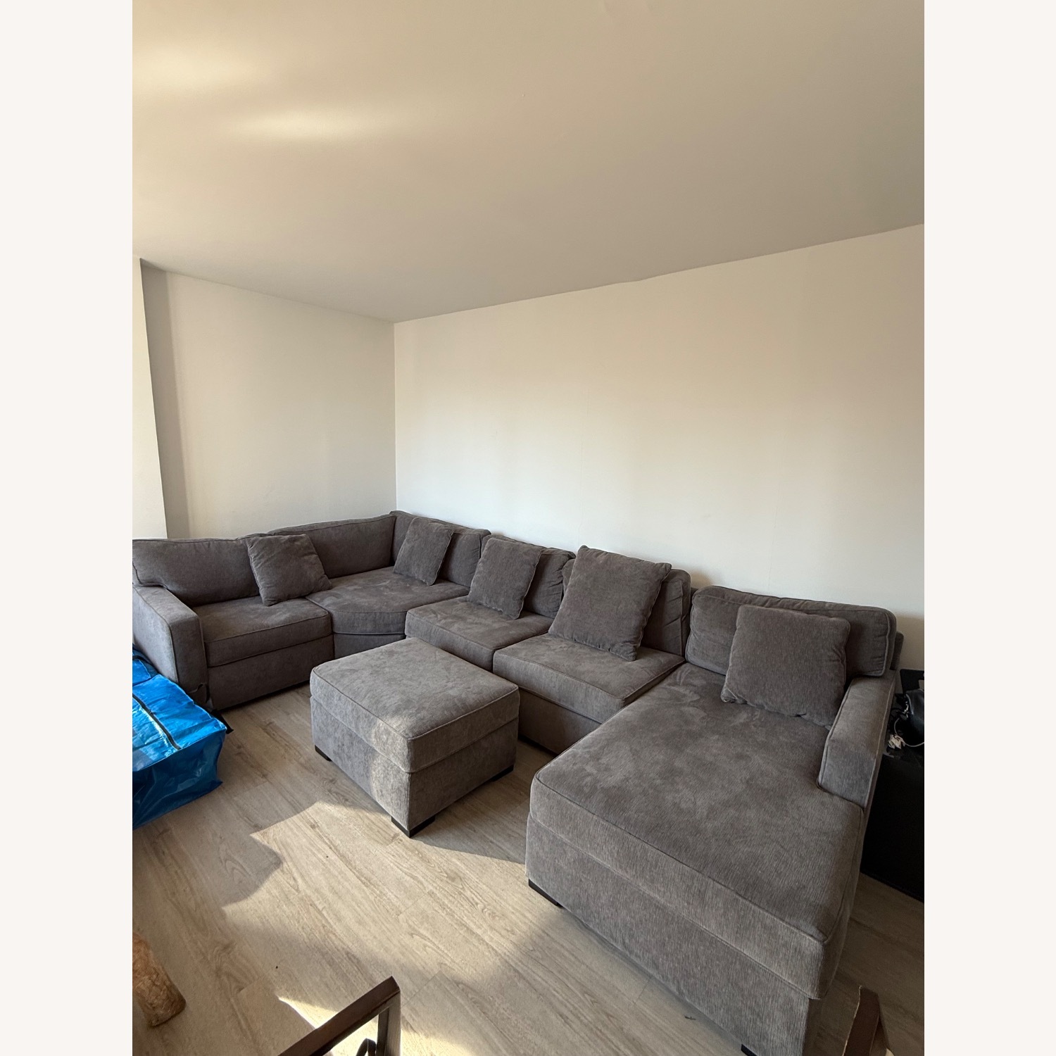 Macy's Radley 5-Piece Fabric Chaise Sectional Sofa - image-2