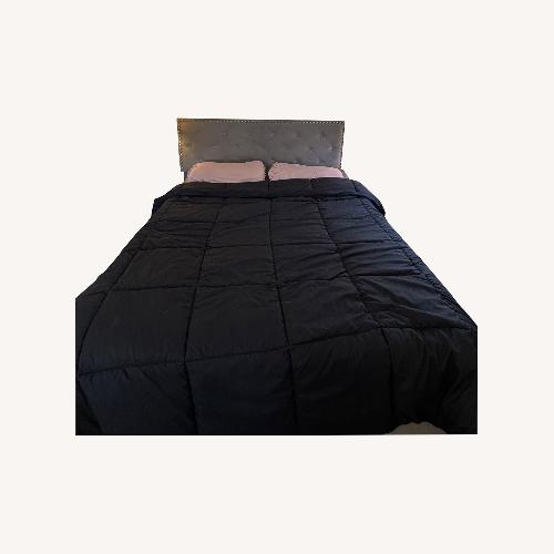 Used Amazon Catrimown Gray Queen Bed Frame  for sale on AptDeco