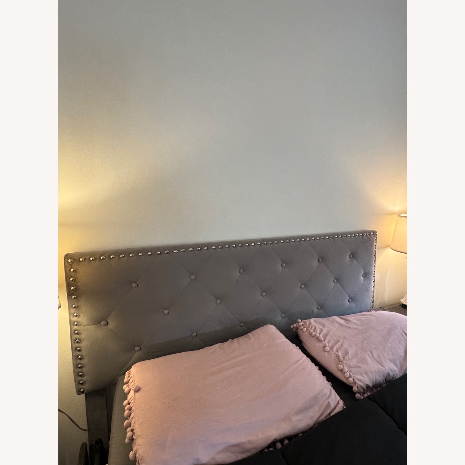 Amazon Catrimown Gray Queen Bed Frame - image-2