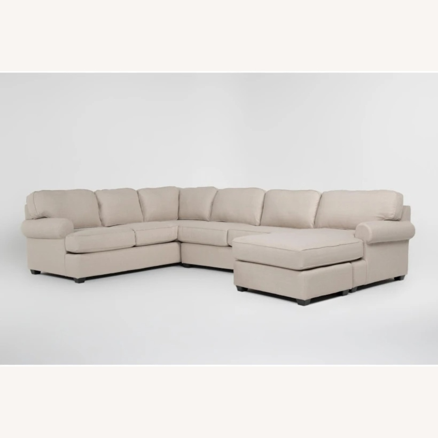 Living Spaces Hampstead Sectional Couch - image-4