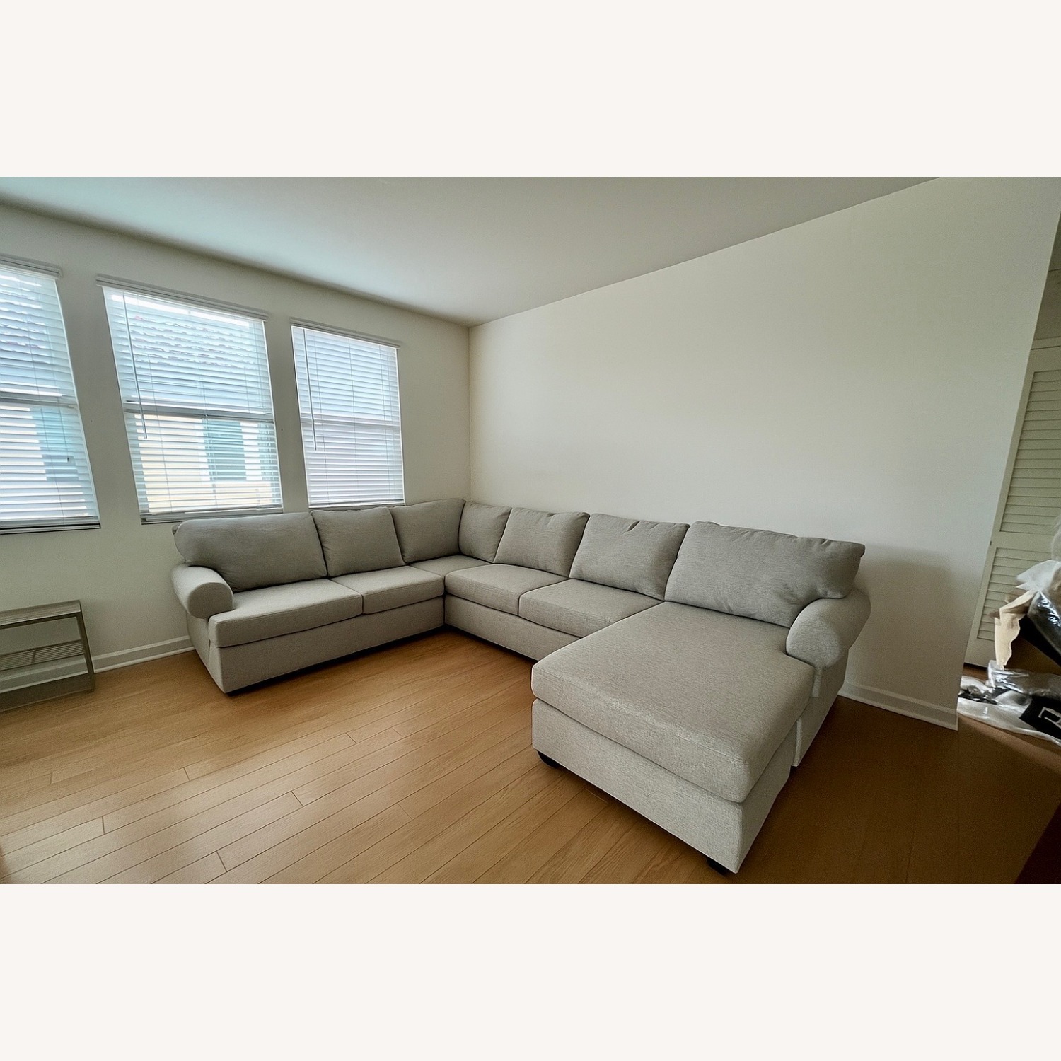 Living Spaces Hampstead Sectional Couch - image-1