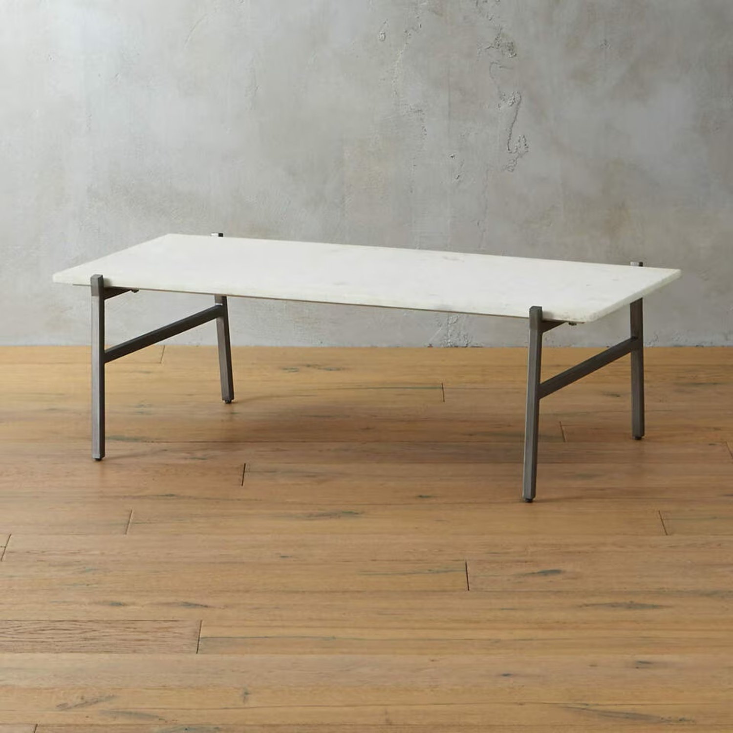 CB2 Slab Marble Coffee Table - image-4