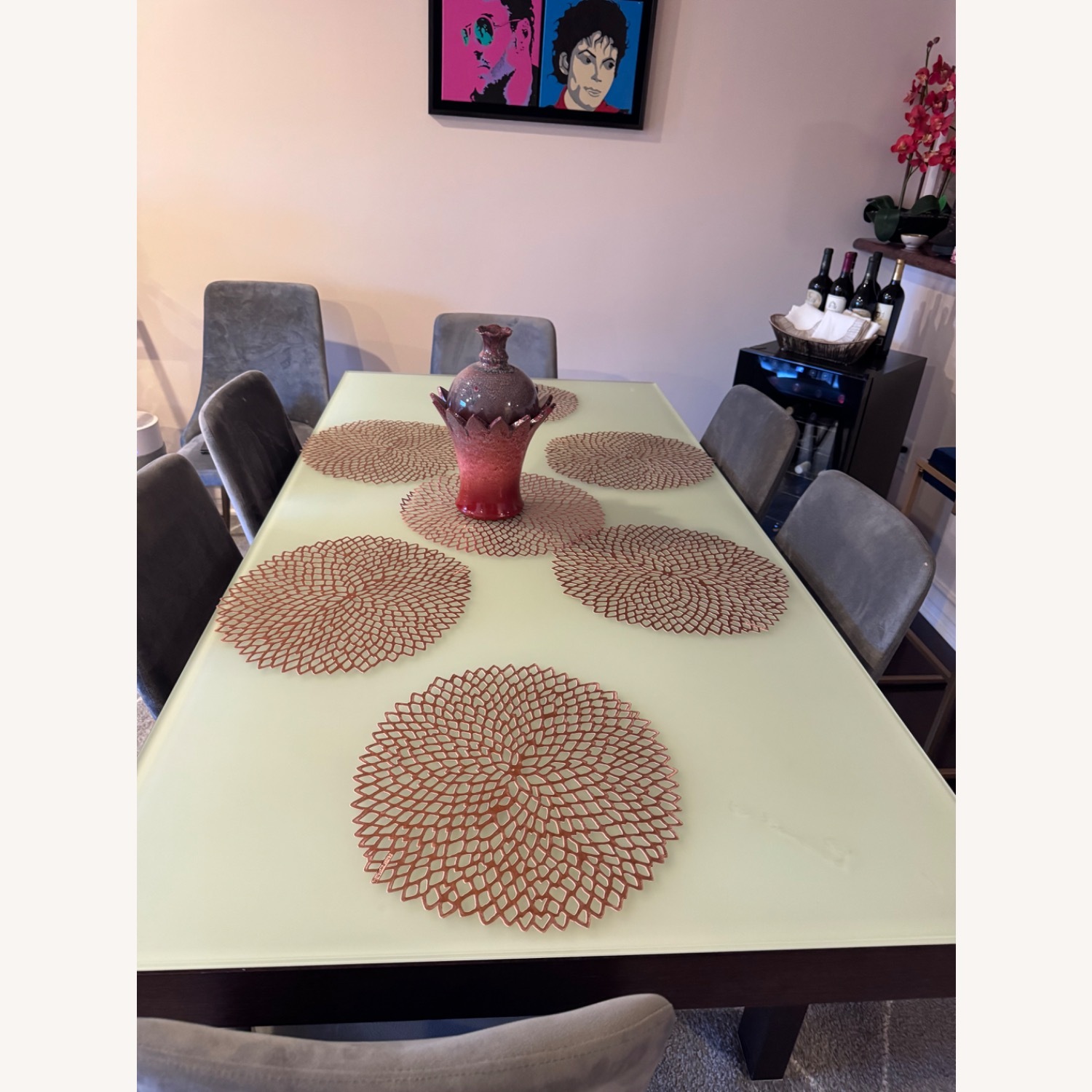 Rapport Wood Dining Table Expandable - image-9