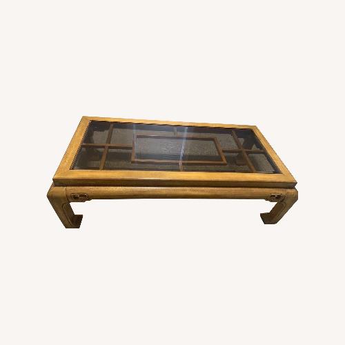 Used Natural Wood Coffee Table  for sale on AptDeco
