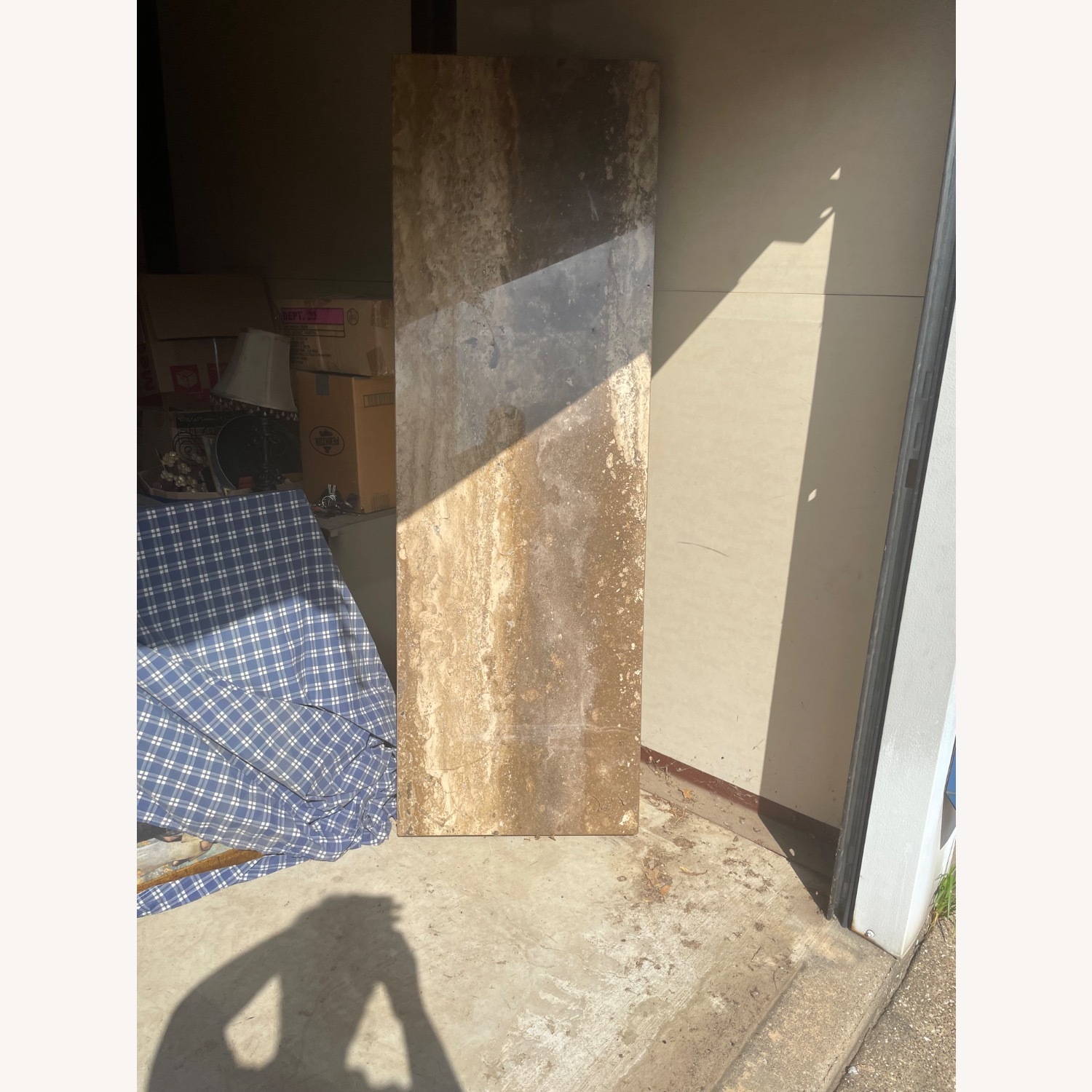 Natural Stone Console Table - image-4