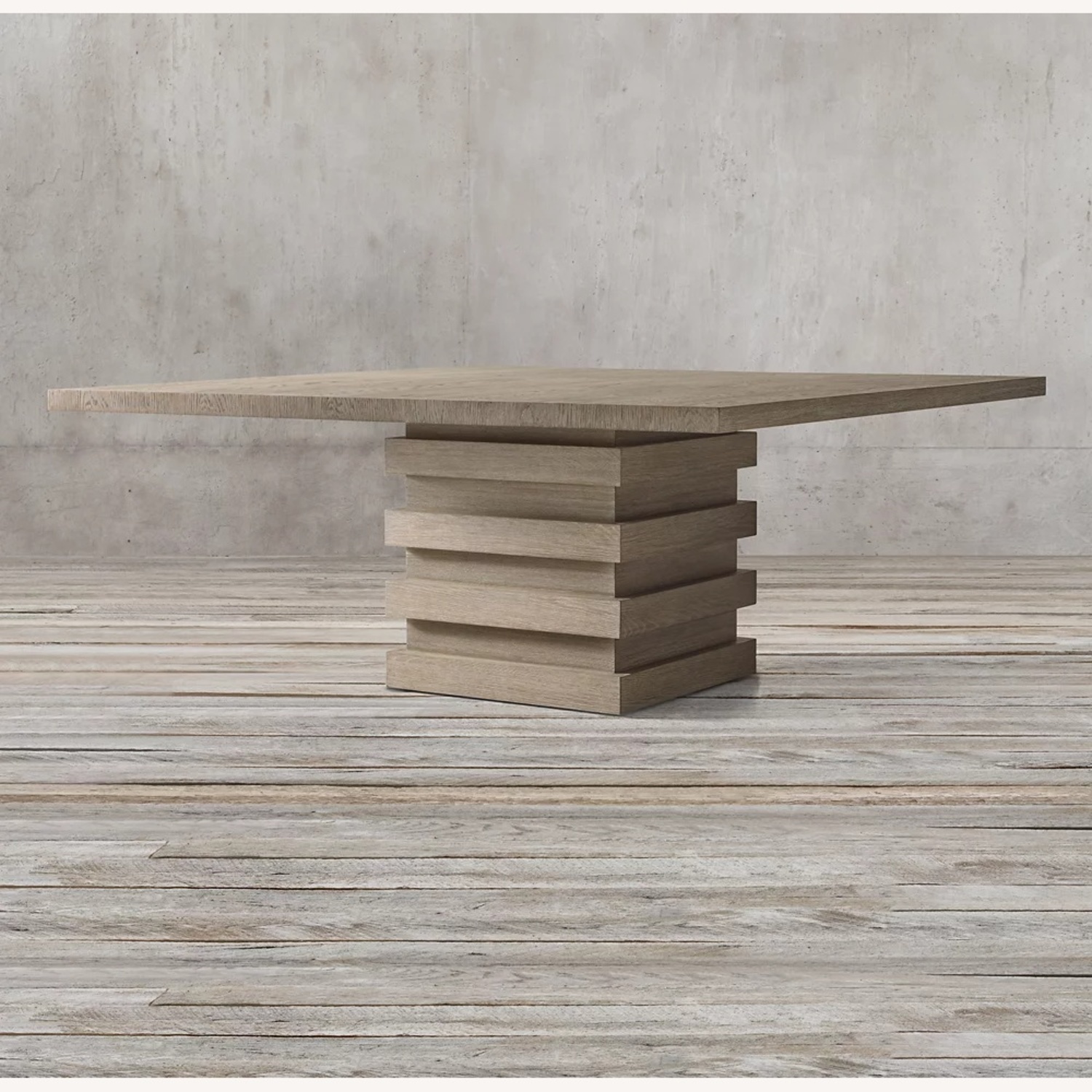 Stacked Square Dining Table - image-0