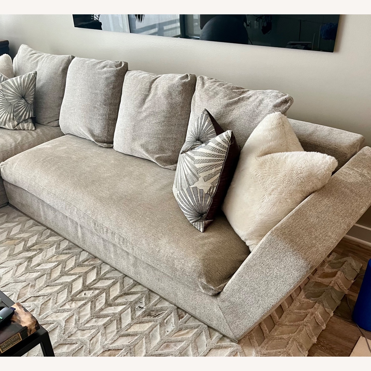 Mitchell Gold + Bob Williams 2 Piece Sectional with Chaise Lounge - image-2