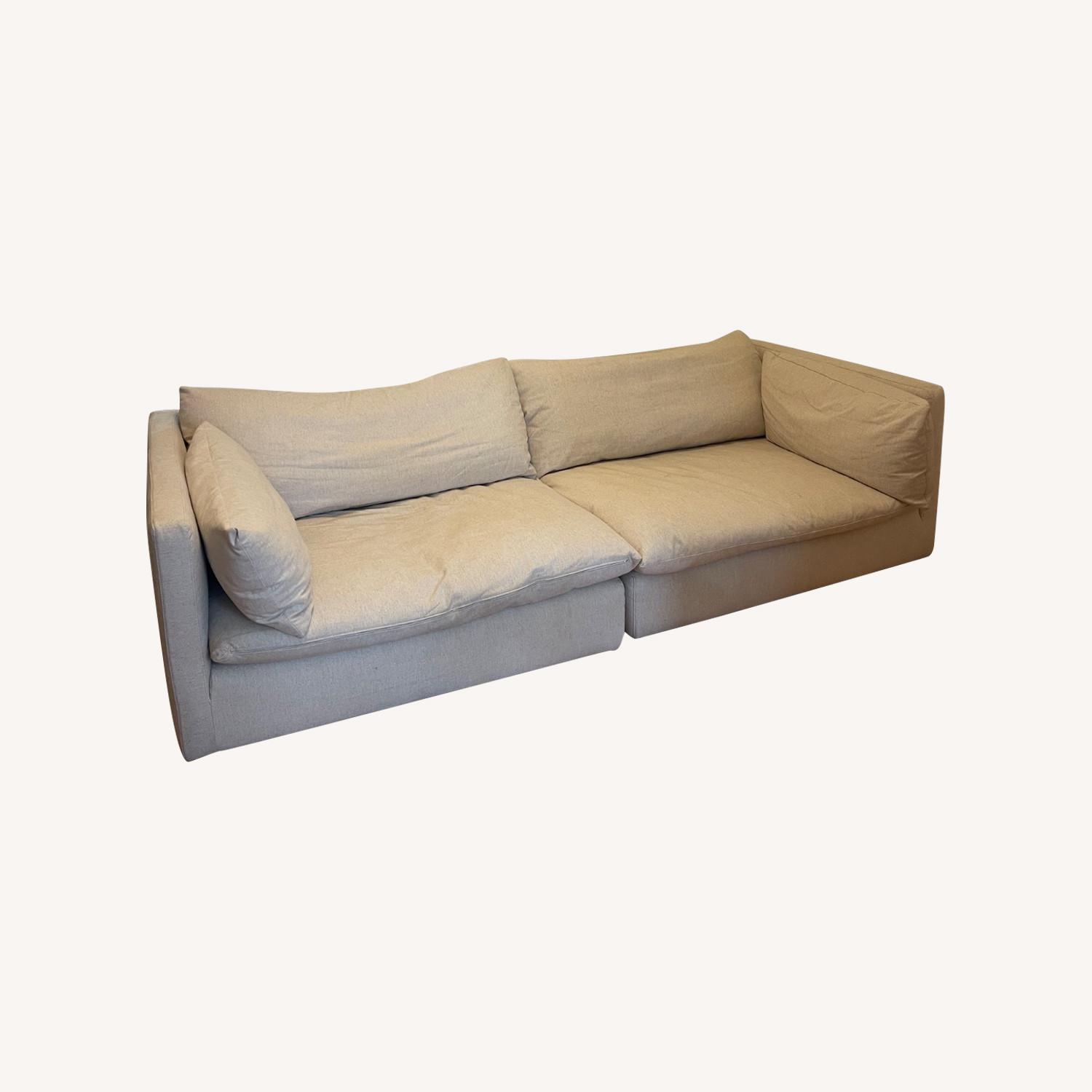 Crate & Barrel Unwind 2-Piece Sectional - image-0