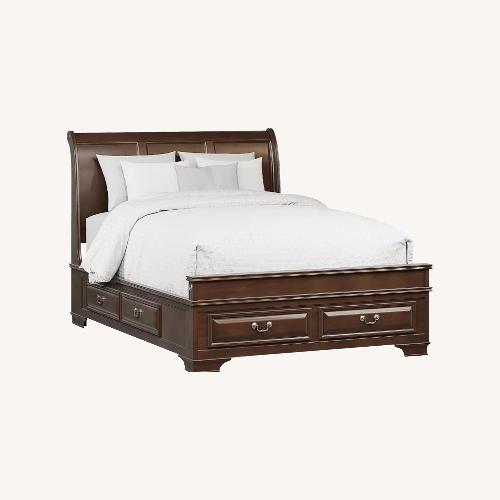 Used Rooms To Go King Size Bed With One Nightstand  for sale on AptDeco