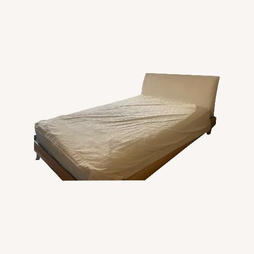 Used Italian European Queen Platform Bed for sale on AptDeco