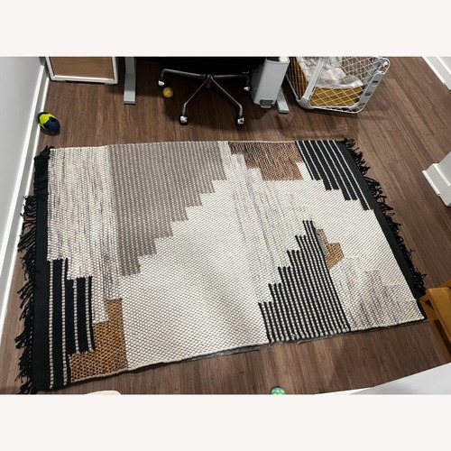 Used West Elm Colca Wool Rug 4x6  for sale on AptDeco