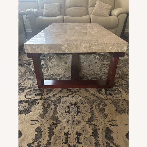 Used Marble Coffee Table  for sale on AptDeco