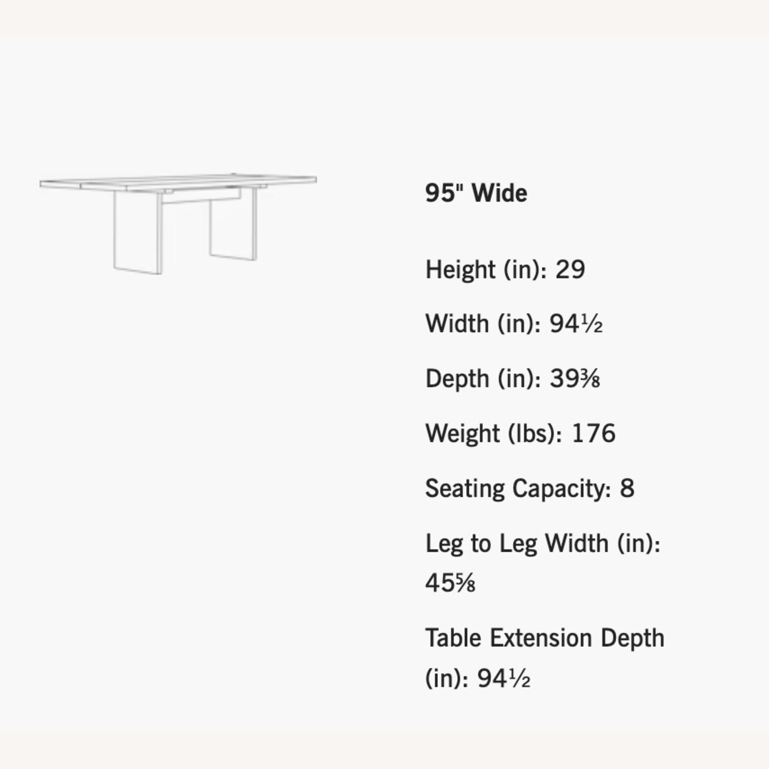 Design Within Reach Gather Dining table - image-8