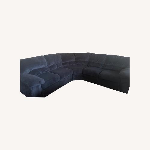 Used Navy Blue Couch for sale on AptDeco