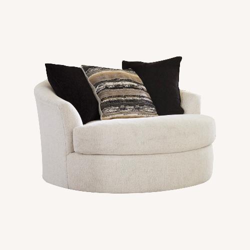 Used Laylabrook Cambri Oversized Swivel Chair for sale on AptDeco