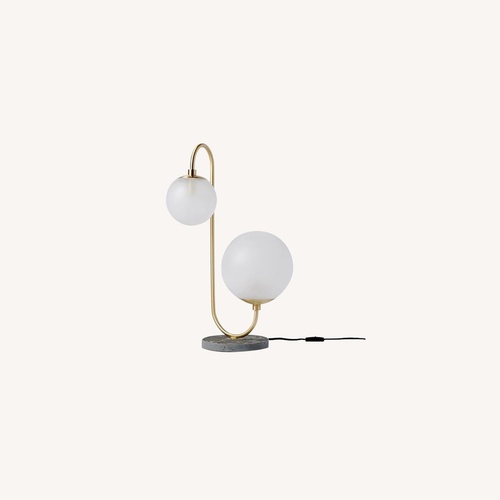 Used West Elm Pelle Asymmetrical Table Lamp for sale on AptDeco