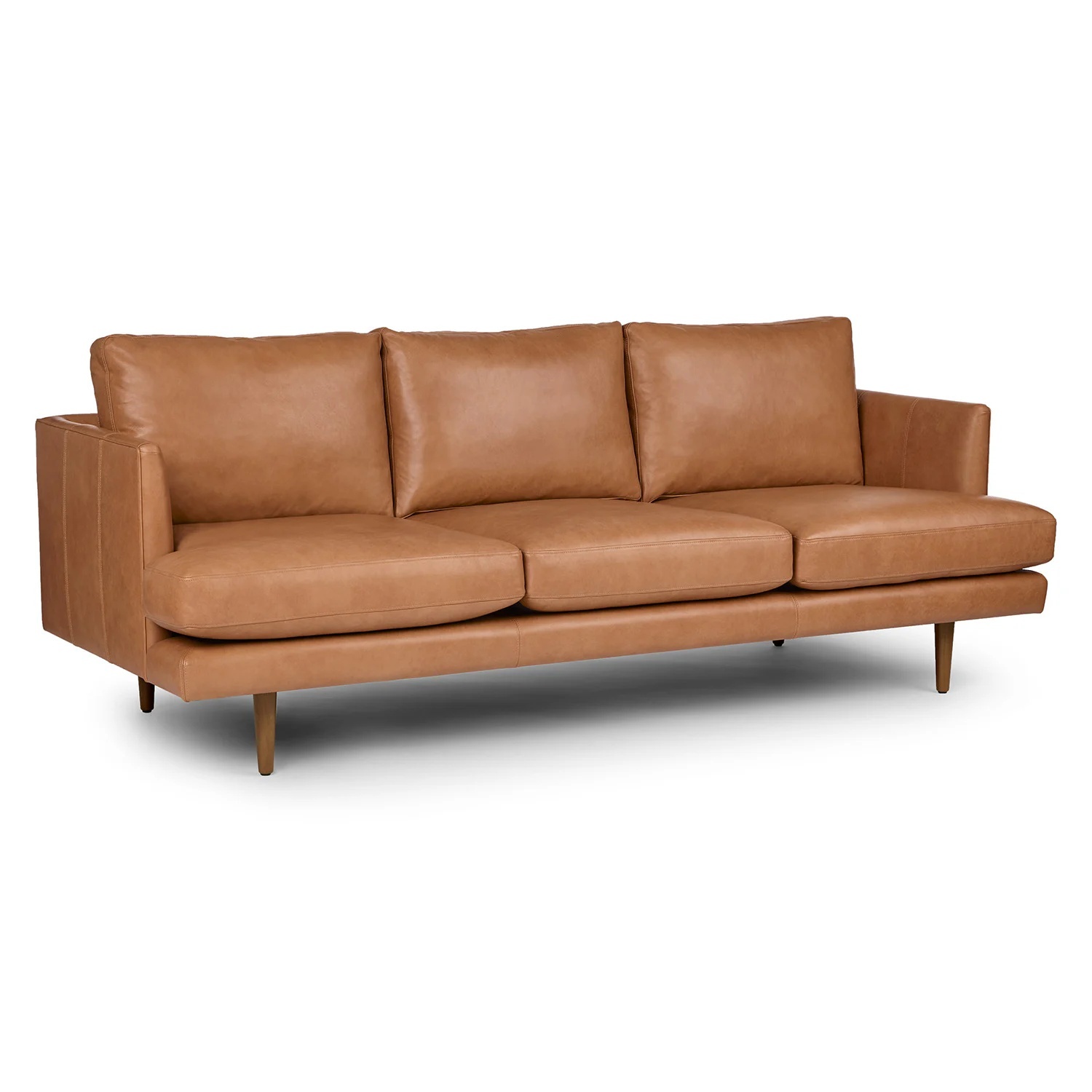 Article Burrard 83.5" Leather Sofa - Bella Caramel - image-13