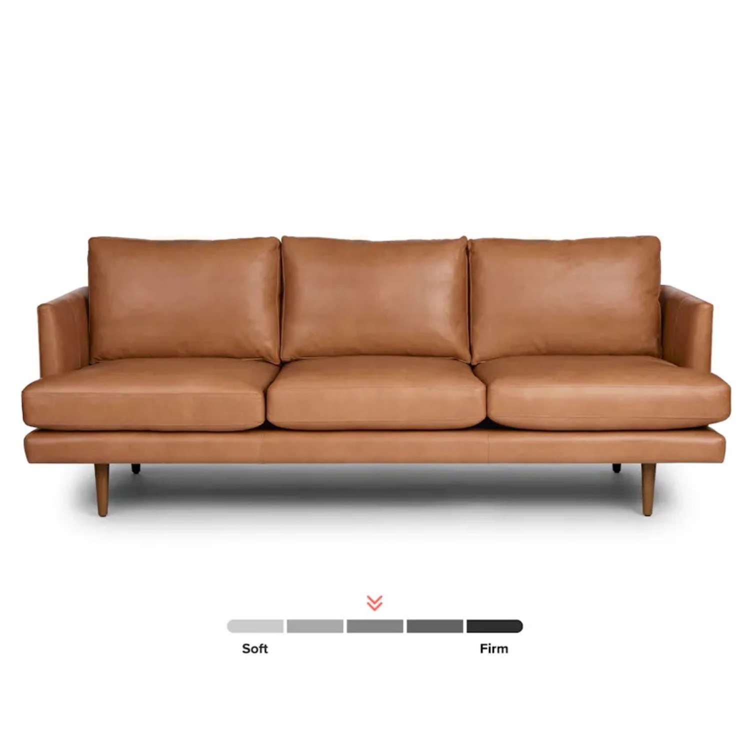 Article Burrard 83.5" Leather Sofa - Bella Caramel - image-9