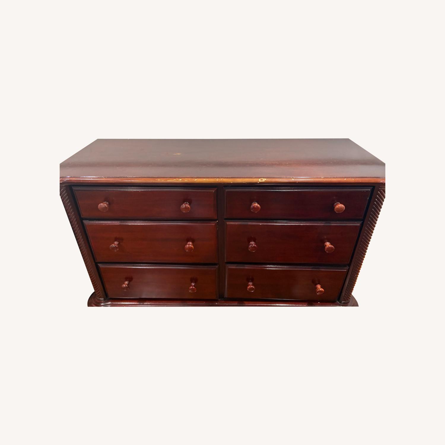 Munire Nursery Dresser Cherry Wood - image-0