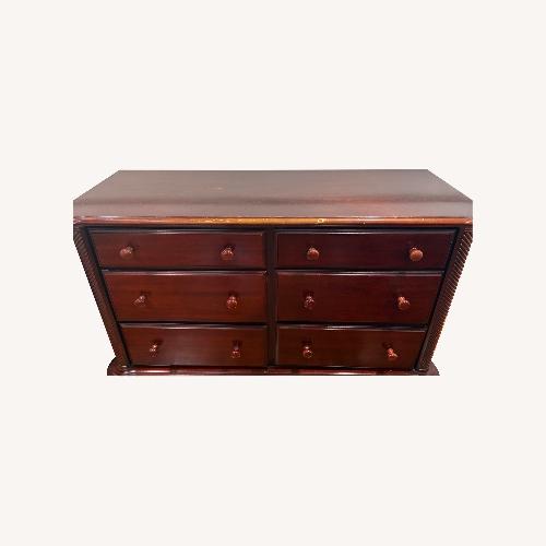 Used Munire Nursery Dresser Cherry Wood for sale on AptDeco