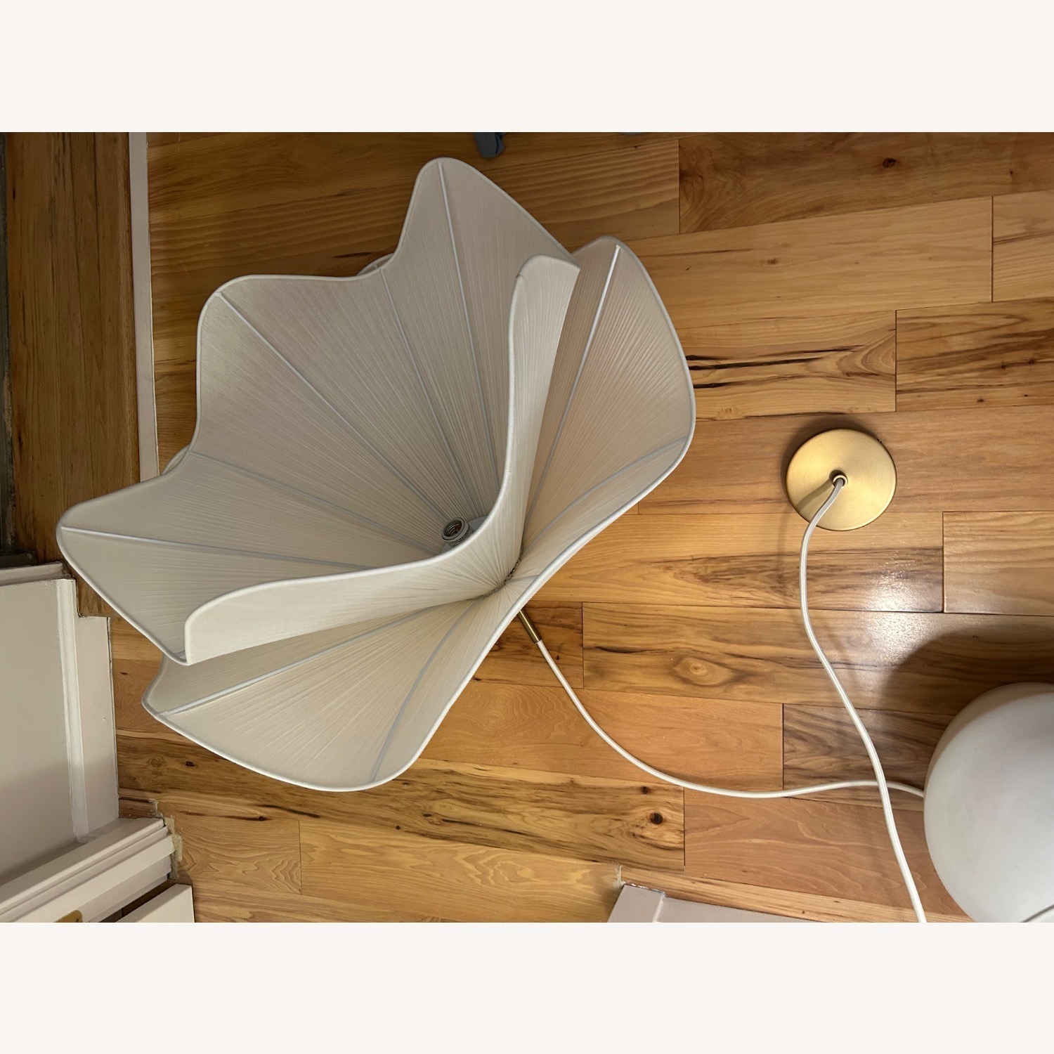 Crate & Barrel Lia Silk Pendant - image-4