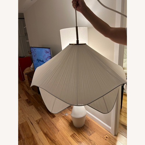 Used Crate & Barrel Lia Silk Pendant for sale on AptDeco