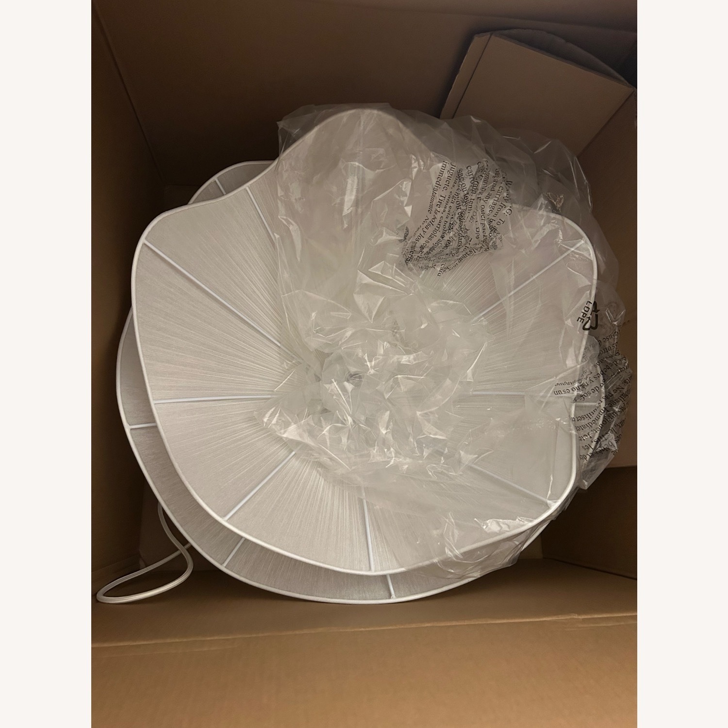 Crate & Barrel Lia Silk Pendant - image-2