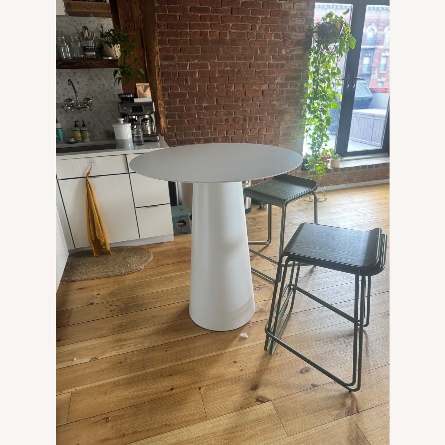 Blu Dot Circula Bar Table White - image-2