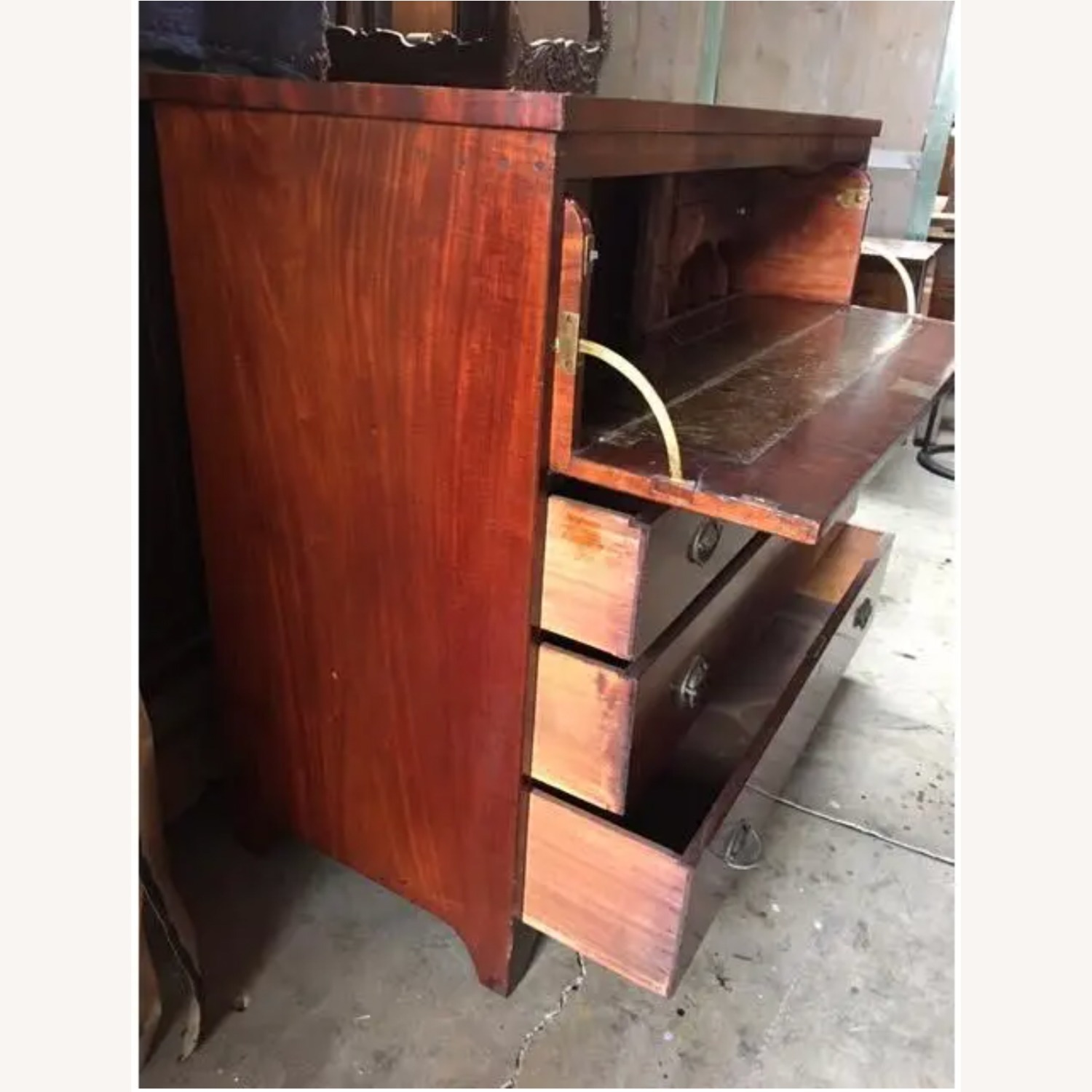 19th Century Traditional George III Slant Top Desk - image-3