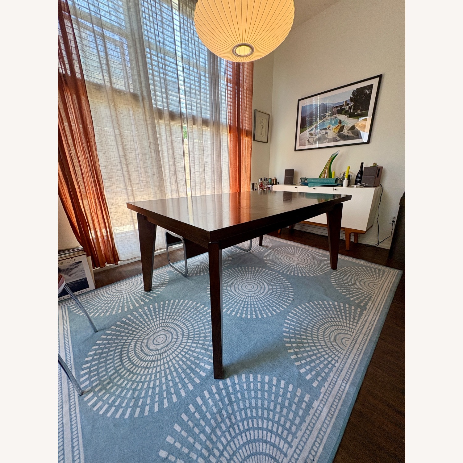 West Elm Angled Dining Room Table - image-2