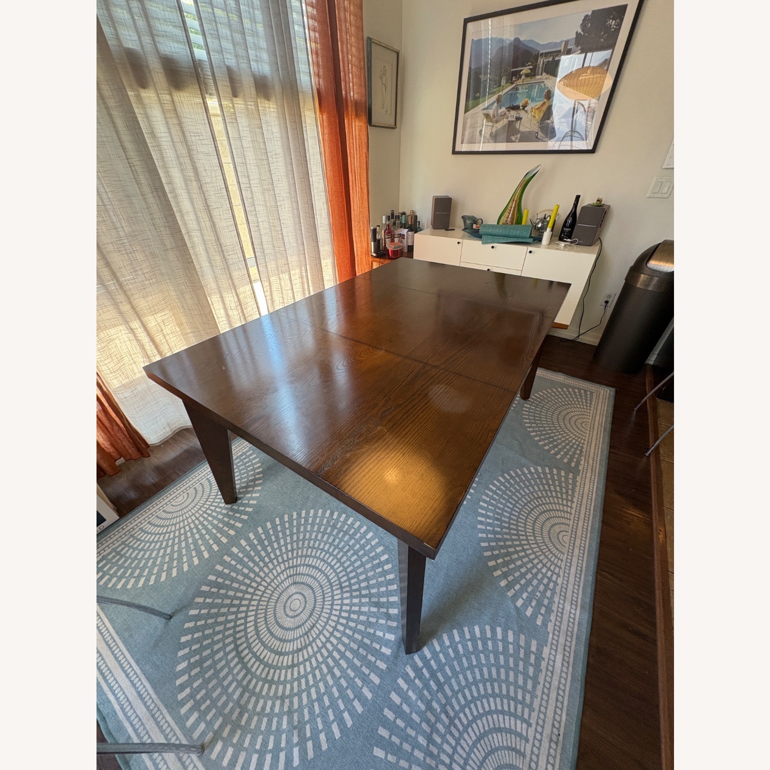 West Elm Angled Dining Room Table - image-5
