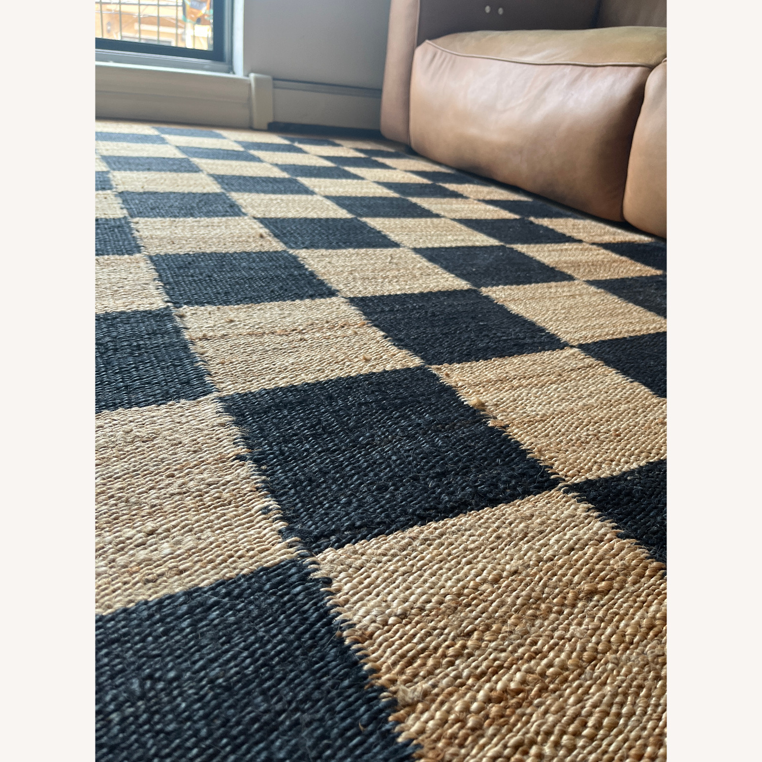 Revival Jute Rug, Checkered Hart 8x10 - image-3