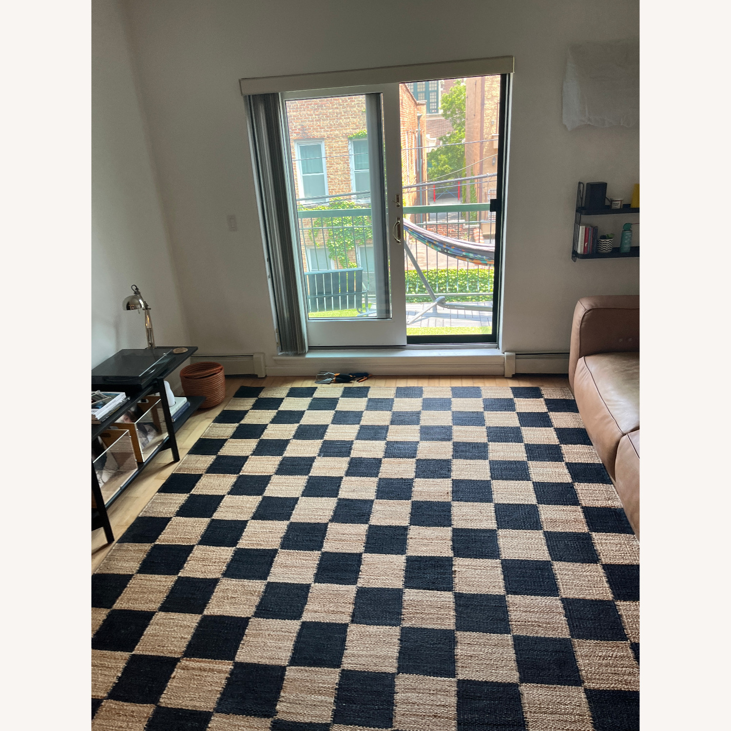 Revival Jute Rug, Checkered Hart 8x10 - image-1